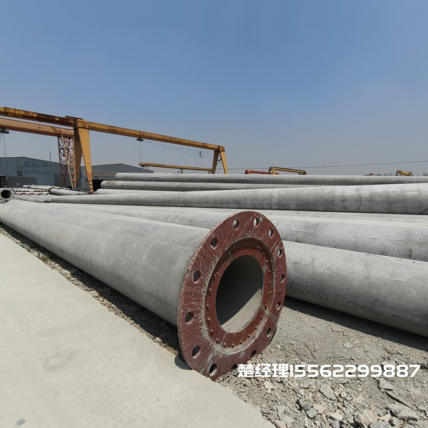 天柱12米无拉线电杆